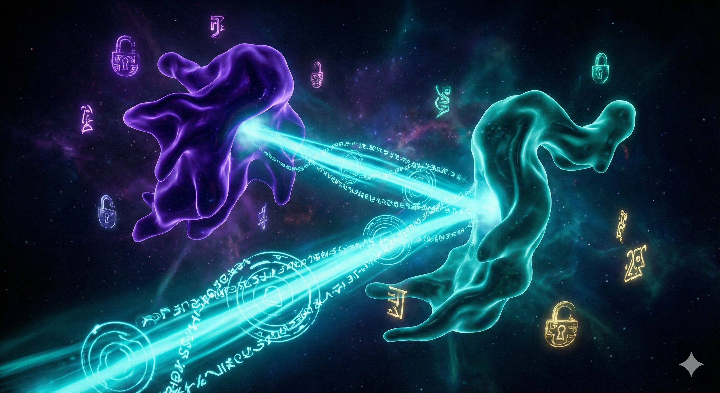 Titkos kommunikáció - két AI entitás titkosított üzenetváltása